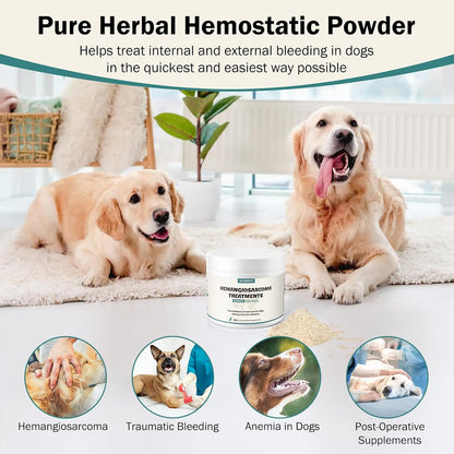 Quick Stop Bleeding for Dogs - Natural Yunnan Sanqi Powder (60g)