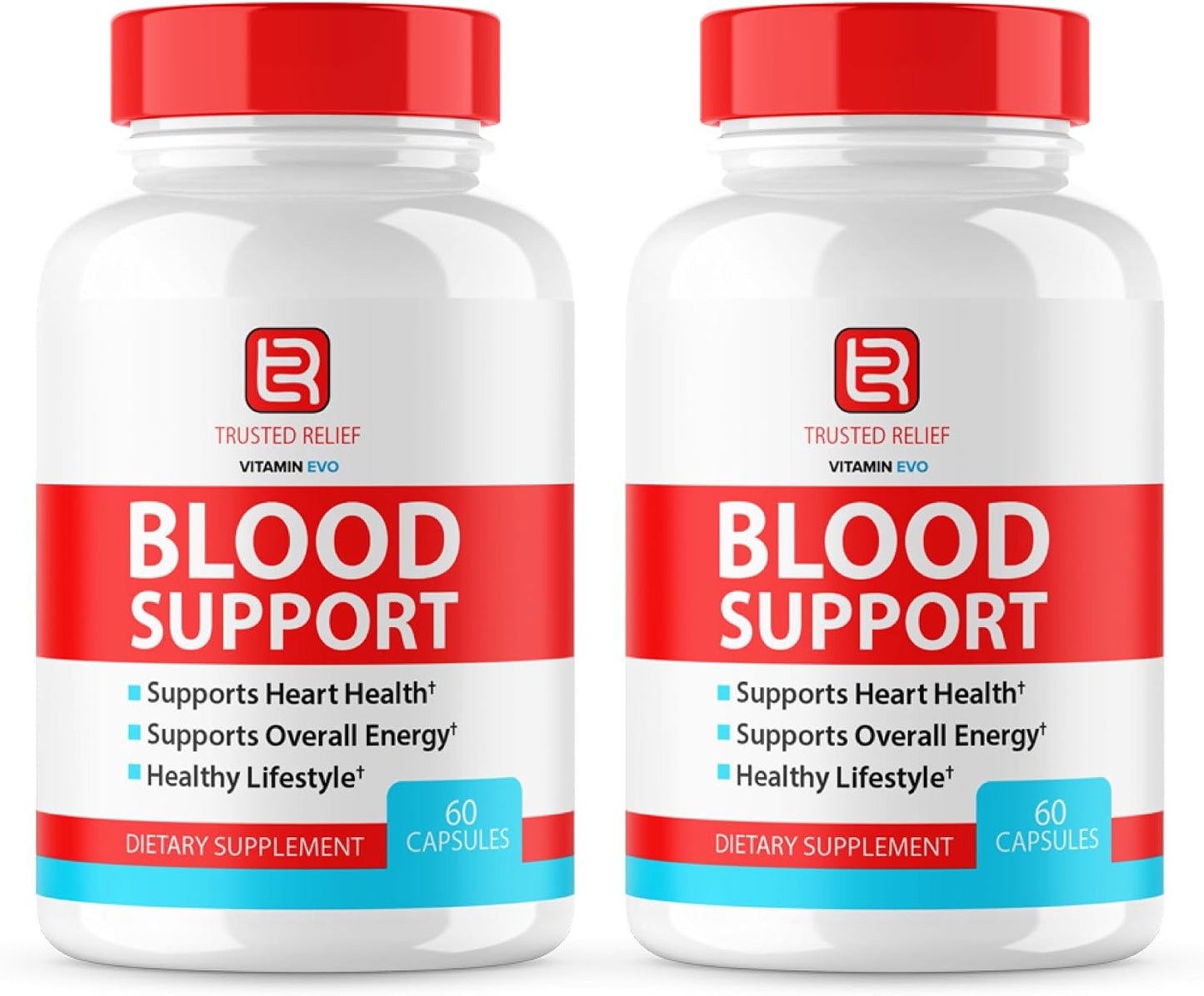 Trusted Relief Blood Support Capsules (2 Pack) - Advanced Strength Supplement - görsel 1