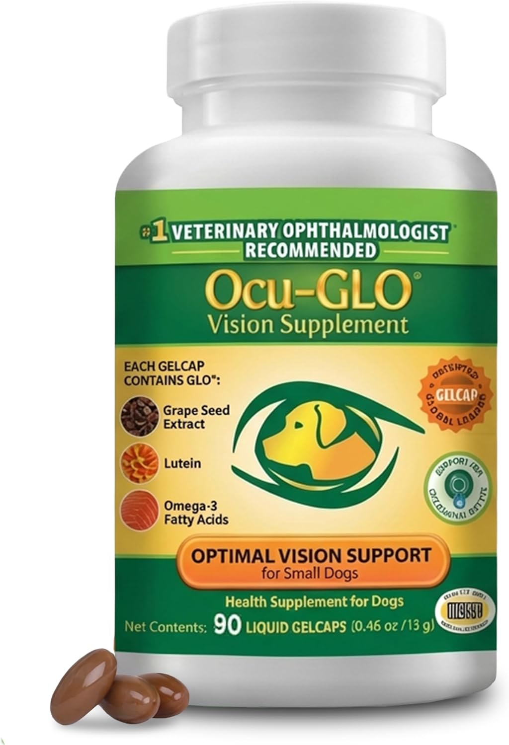 Ocu-GLO Vision Supplement for Medium to Large Dogs (5+ kg) - 90 Count - görsel 10