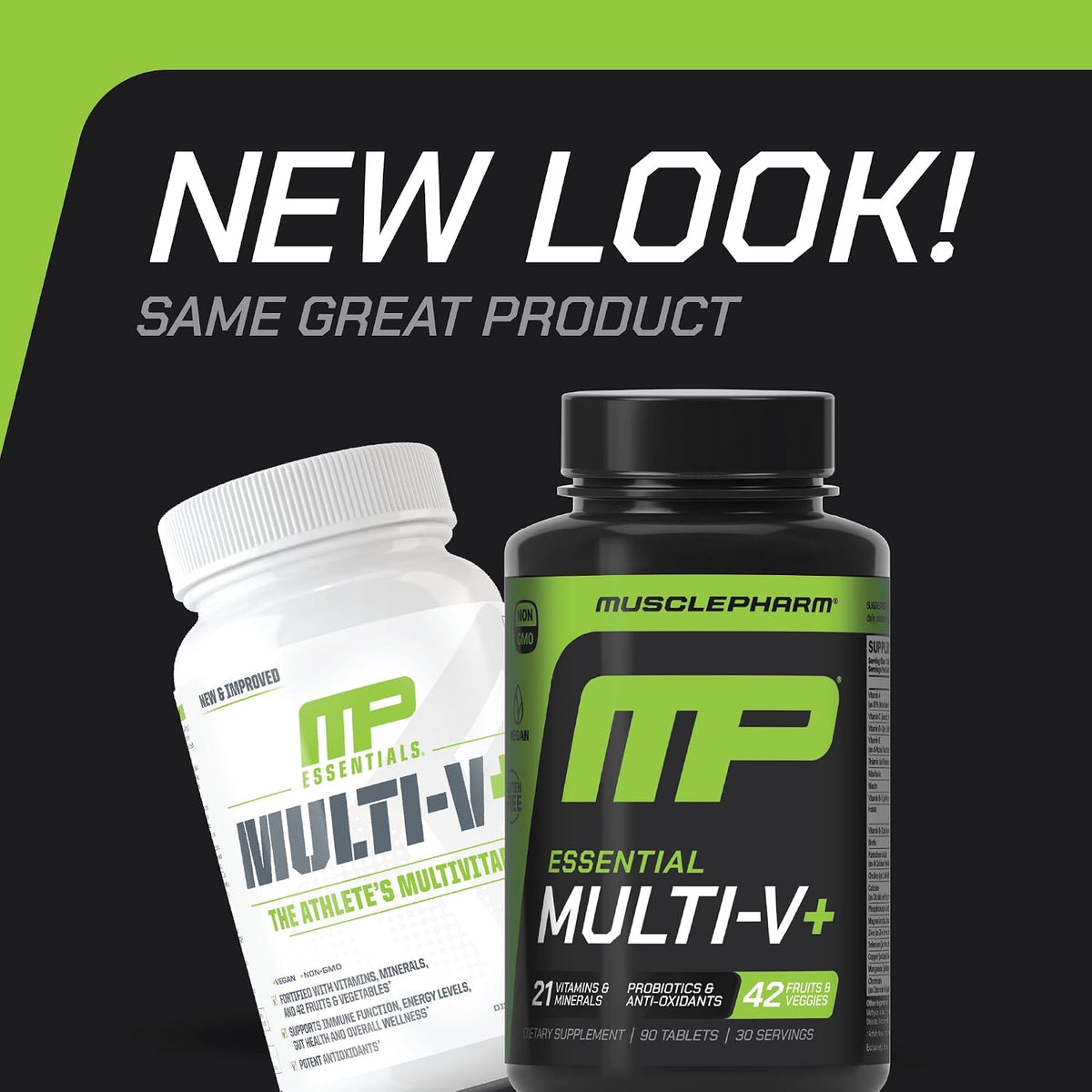 Muscle Pharm Essentials Multi-V+ – Daily Multivitamin for Men & Women (90 Tablets) - görsel 2