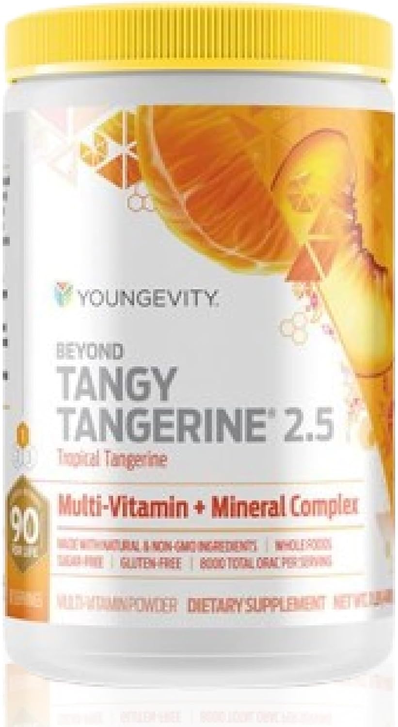 Youngevity Beyond Tangy Tangerine 2.5 Tropical Tangerine Ultimate Multivitamin & Mineral Complex - görsel 1