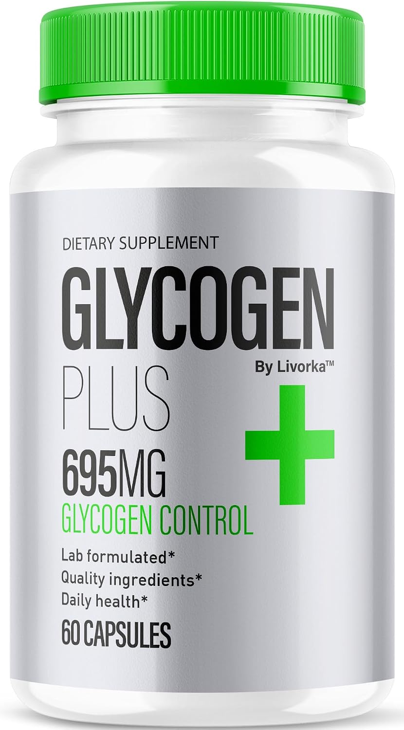 Glycogen Plus Capsules - Advanced Glycogen Support Food Supplement, High Strength All-Natural Formula, 60 Capsules - görsel 1