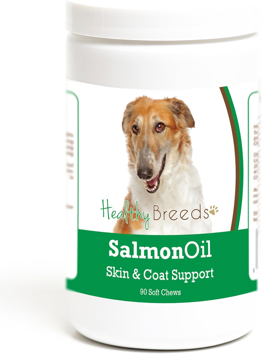 Healthy Breeds Borzoi Salmon Oil Soft Chews 90 Count - görsel 1