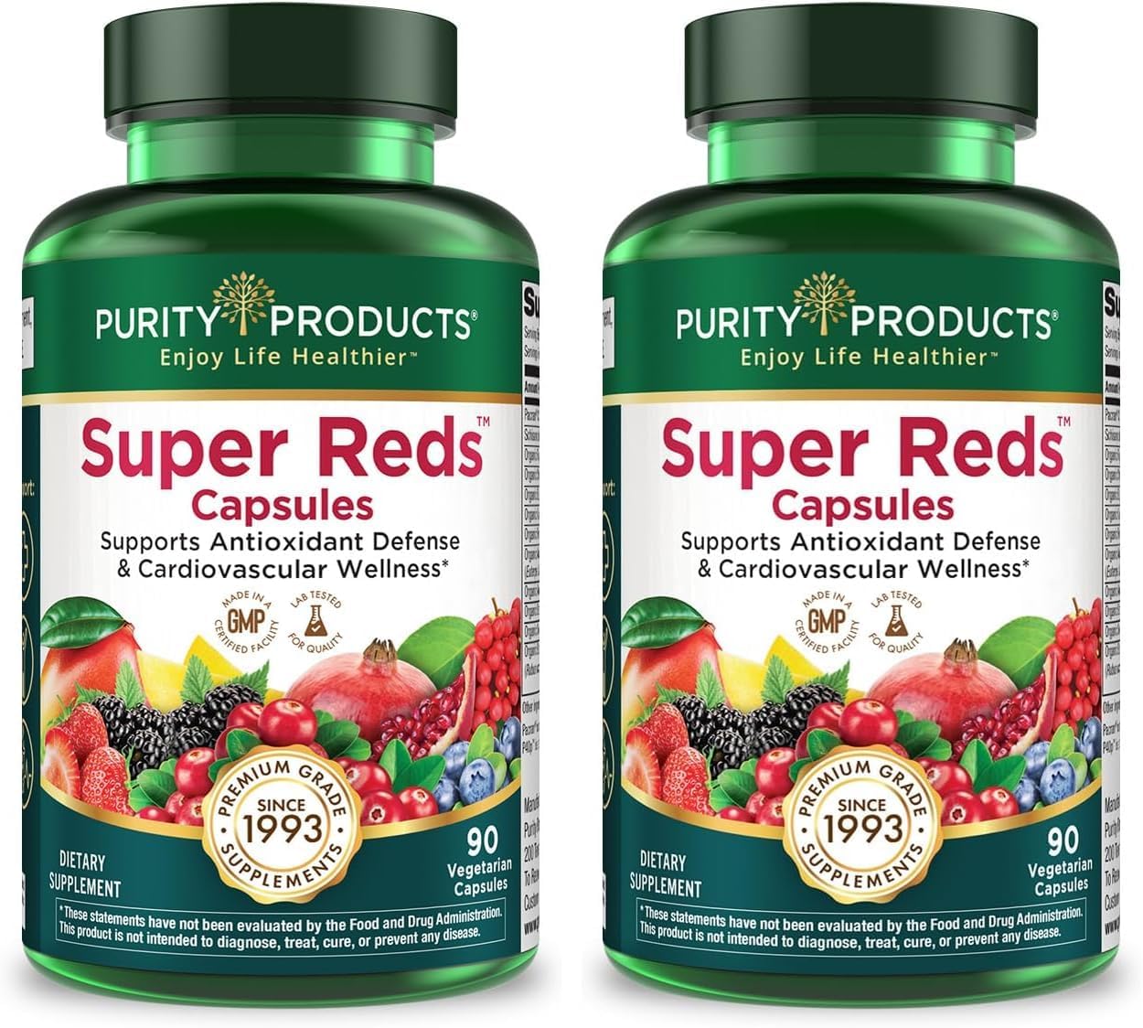 Purity Products Super Reds Capsules - 90 Capsules - görsel 5