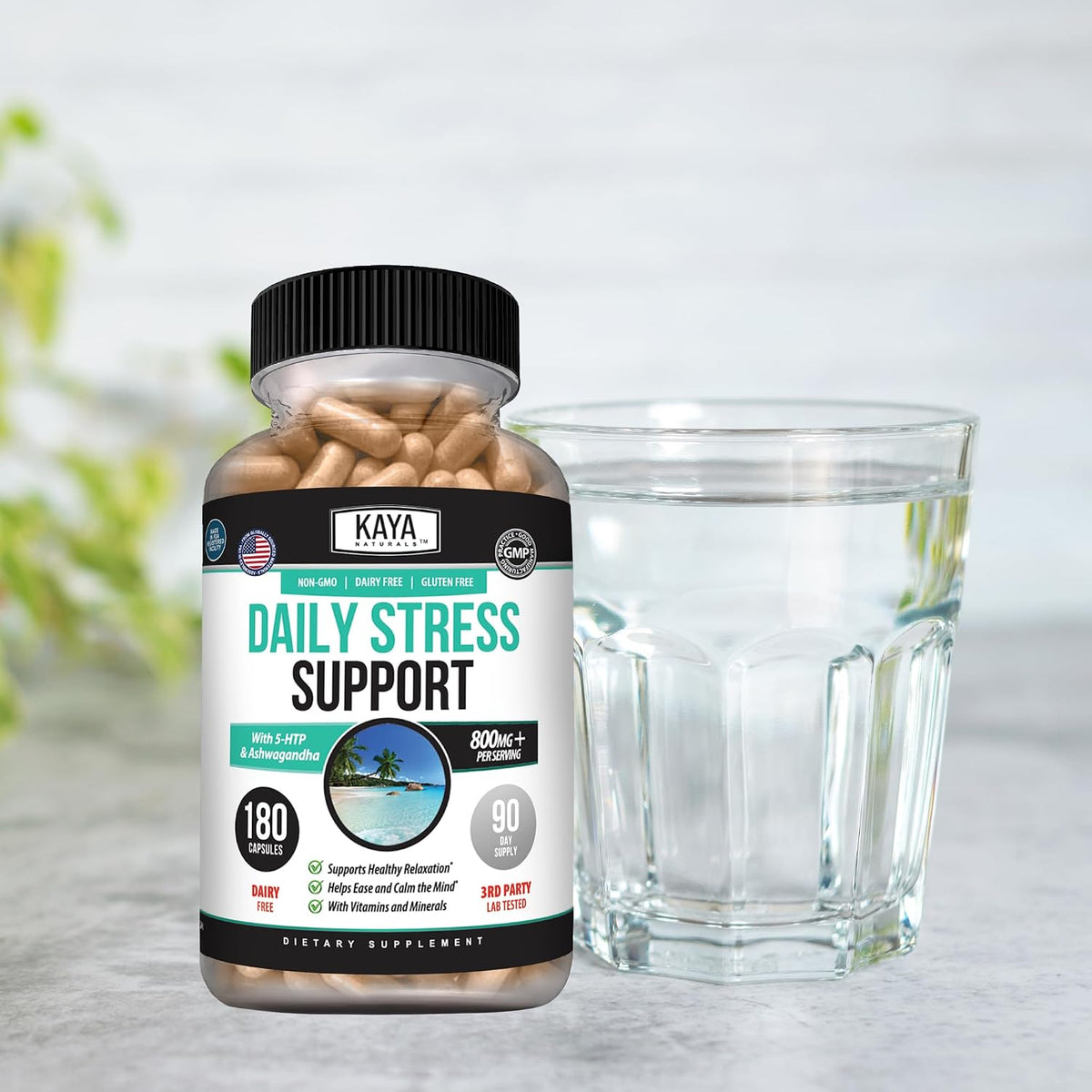 Kaya Naturals - Herbal Support Food Supplement – 180 Capsules - görsel 7