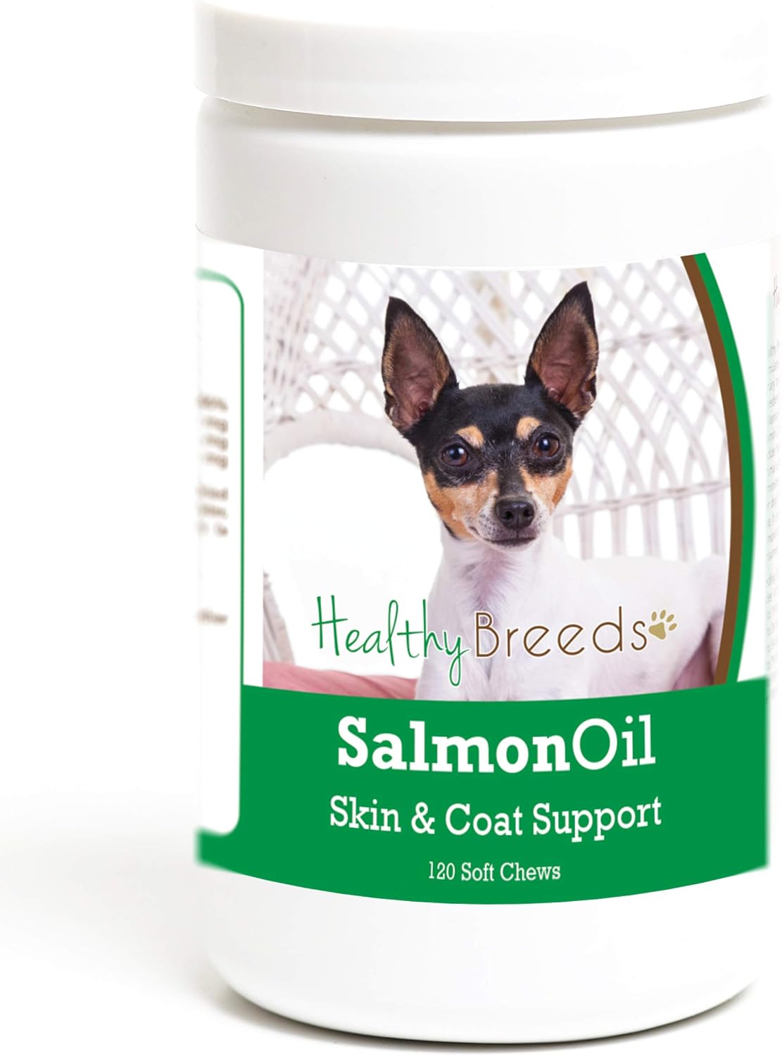 Healthy Breeds Toy Fox Terrier Salmon Oil Soft Chews 120 Count - görsel 2