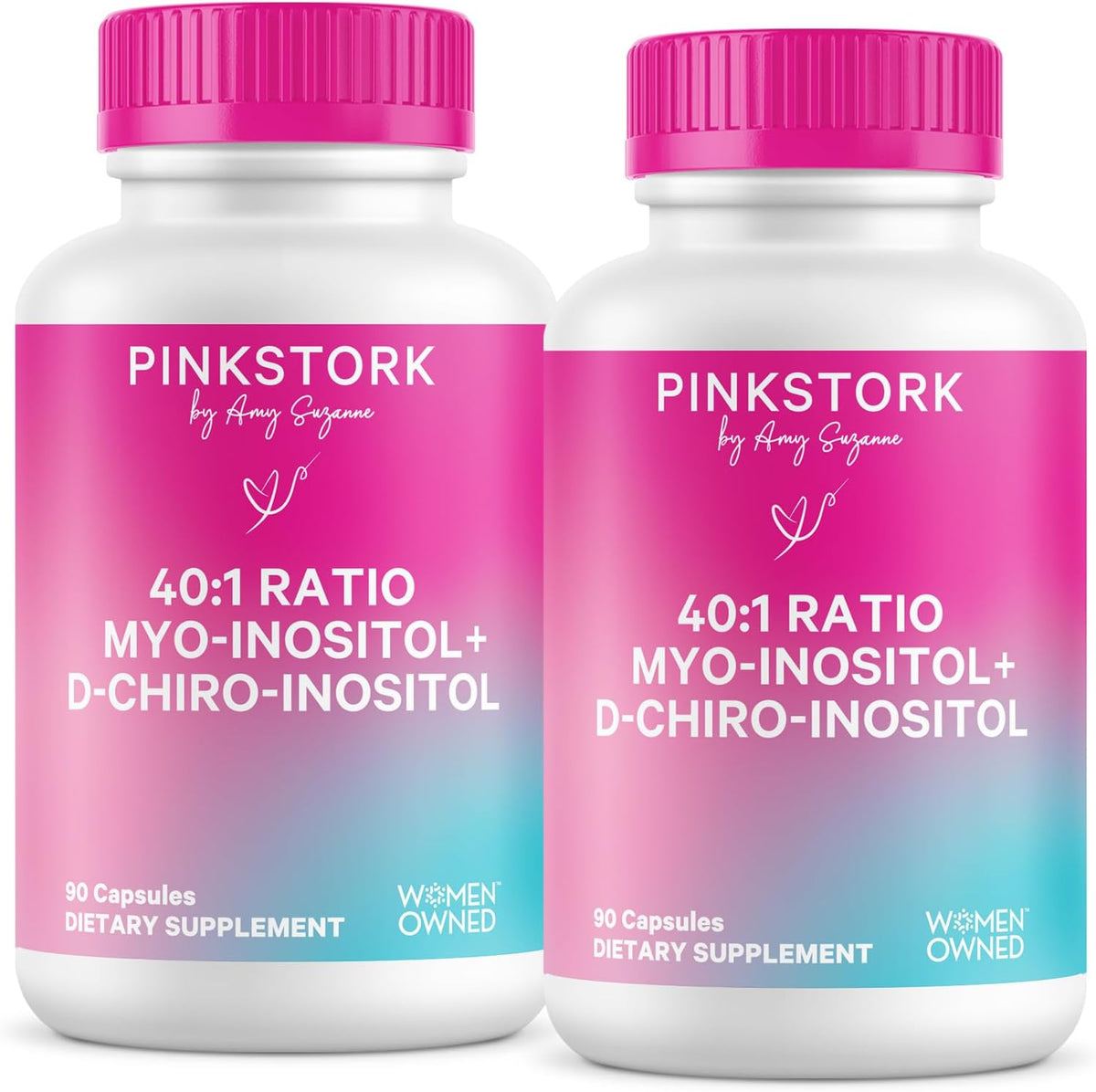 Pink Stork Inositol Supplement for Women, 40:1 Myo & D-Chiro, 30 Servings - görsel 10