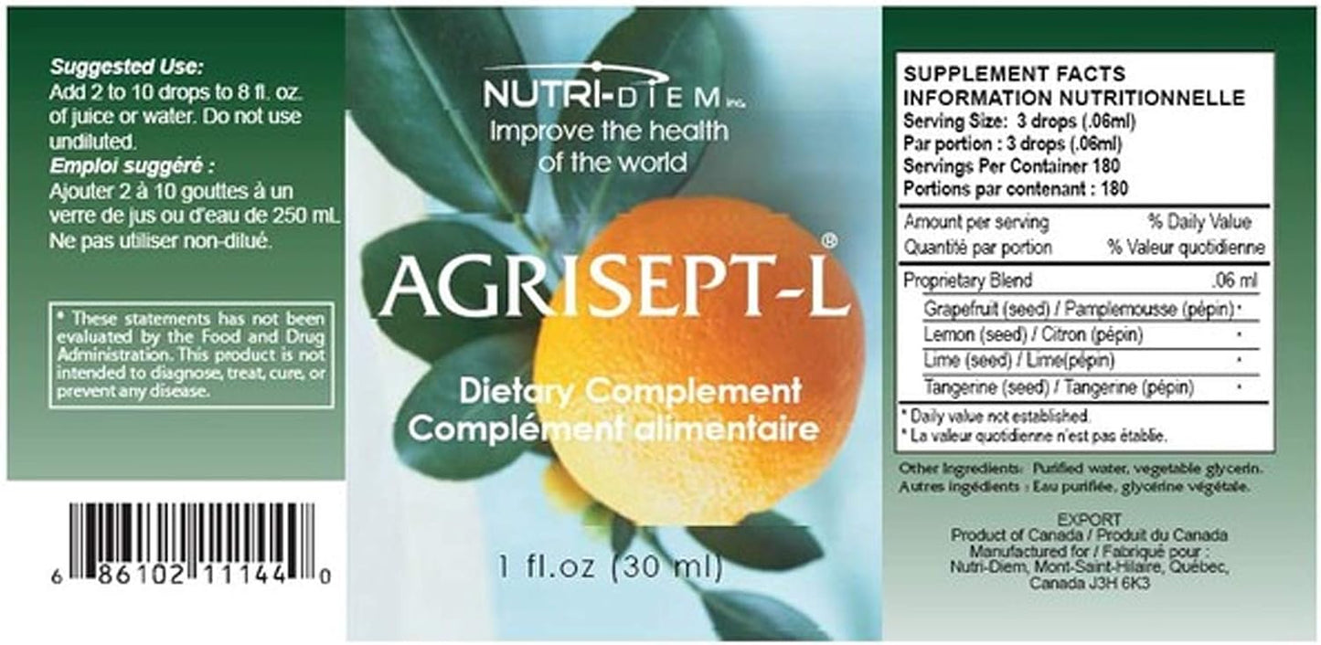 Agrisept-L / Agrumax Supplement Capsules by Nutri-Diem - görsel 2