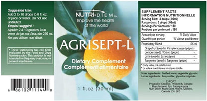 Agrisept-L / Agrumax Supplement Capsules by Nutri-Diem