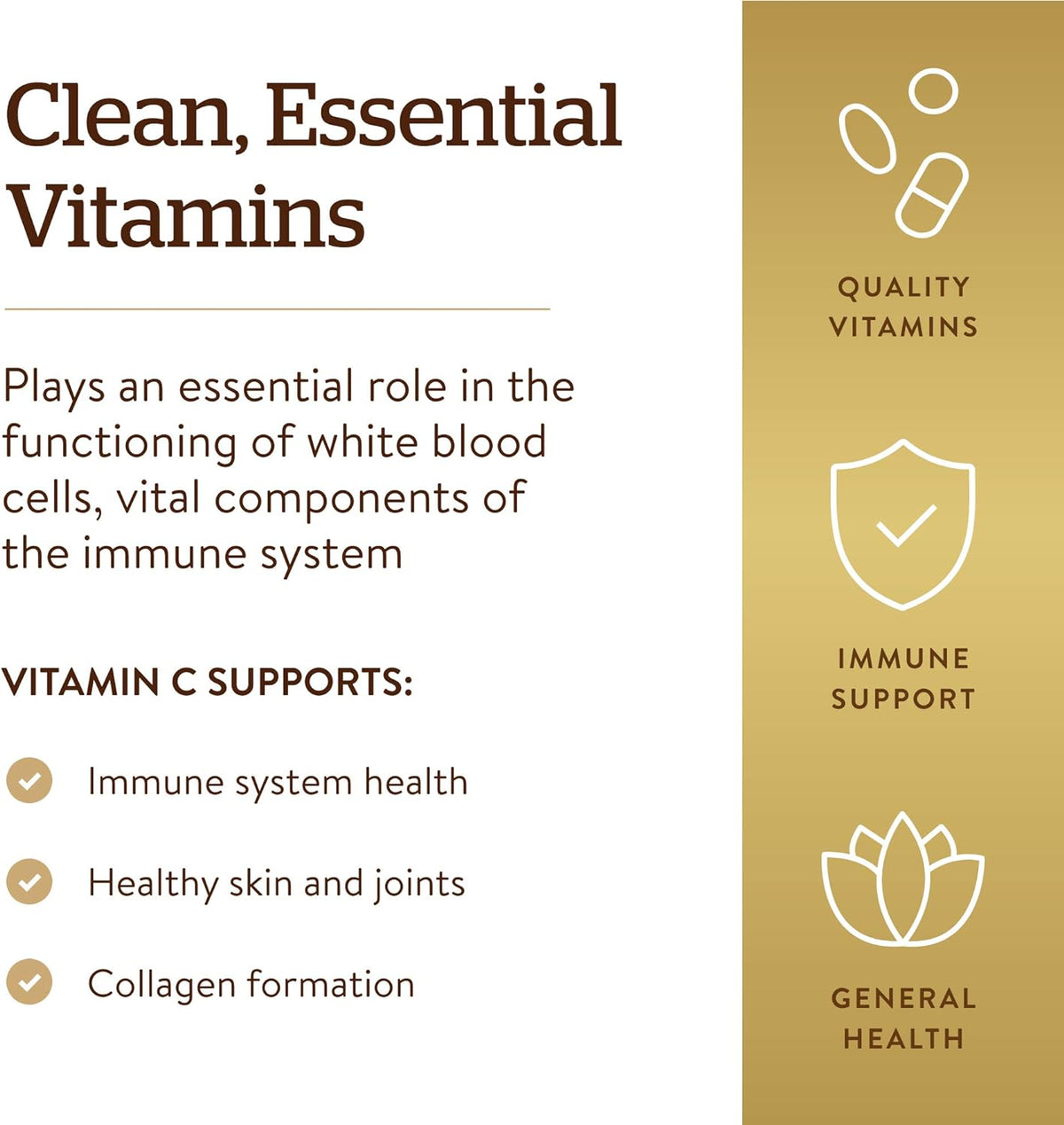 Solgar Vitamin C 1000 mg with Bioflavonoids - 90 Tablets - görsel 4