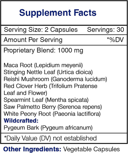 Secrets of the Tribe - Prosta Vigour, Prostate Health Support, Herbal Supplement Blend (60 Capsules)
