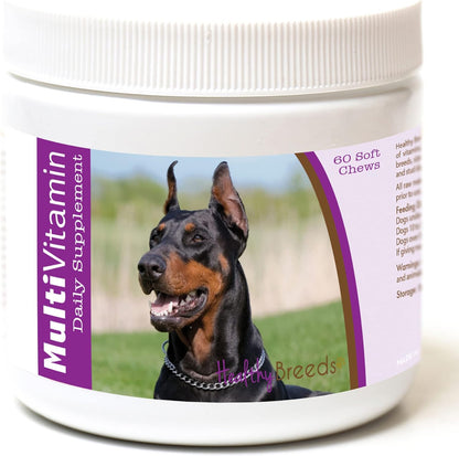 Healthy Breeds Doberman Pinscher Multivitamin Soft Chews 60 Count