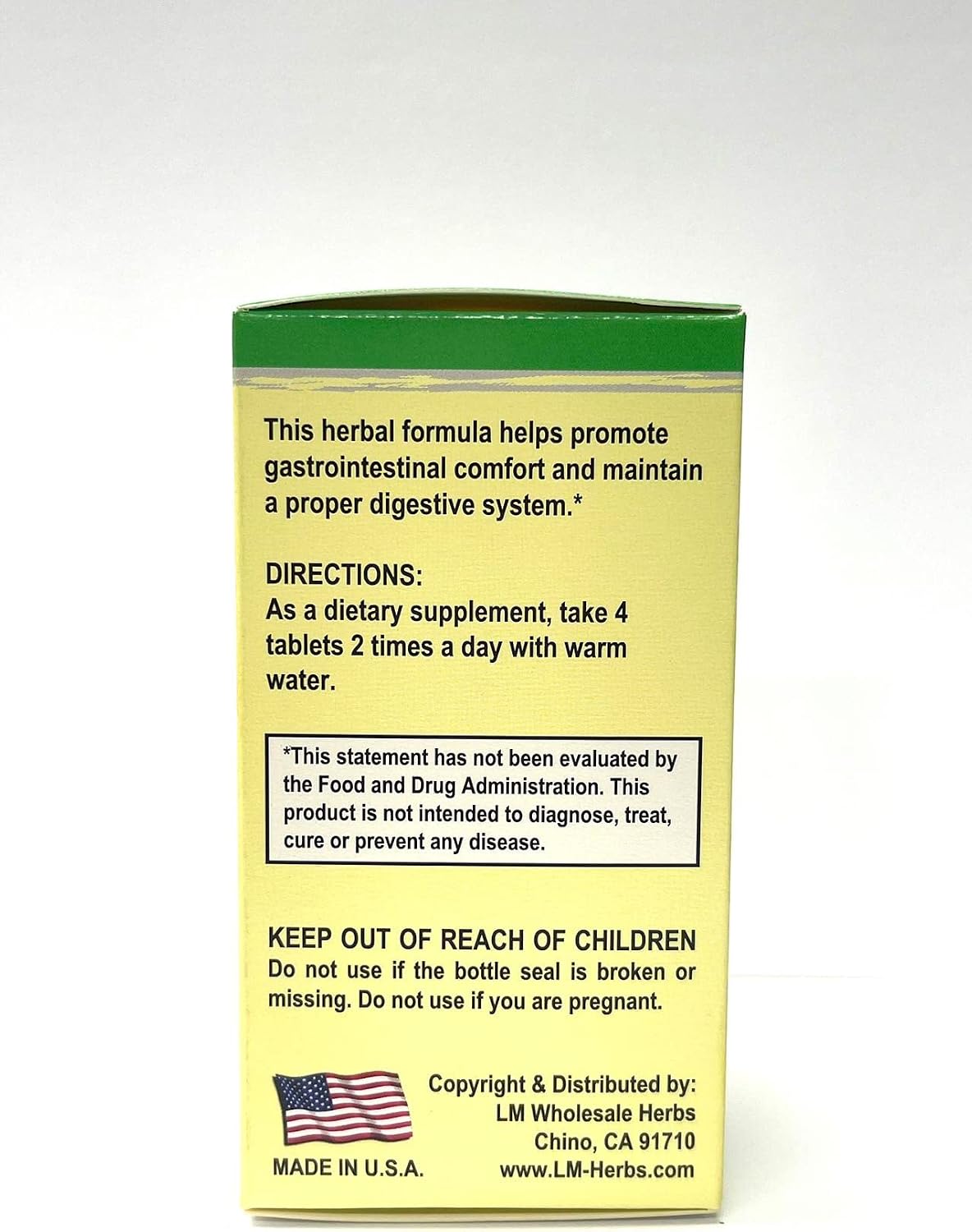 Lao Wei Gastro Formula Herbal Supplement – 36 Tablets - görsel 3
