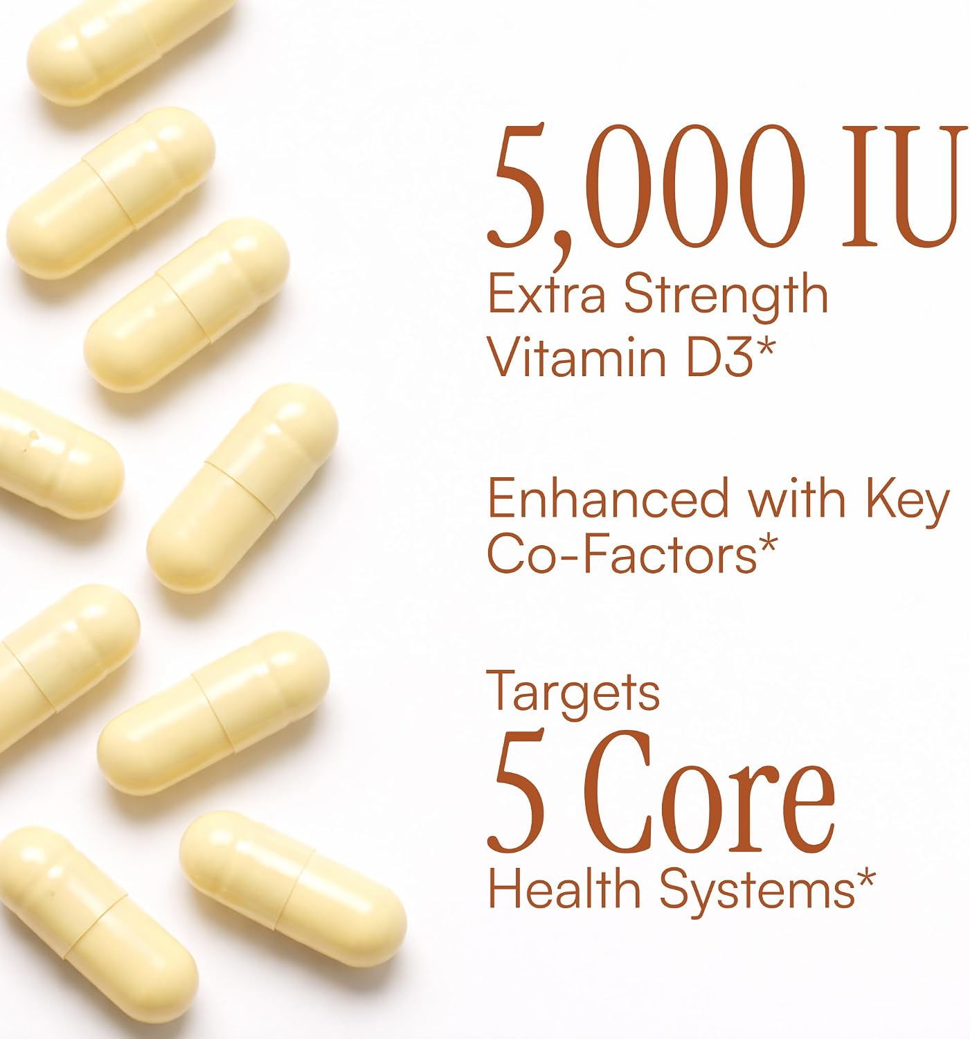 Purity Products Advanced D - Vitamin D3 Super Formula with K2, Zinc, Magnesium, Boron & Taurine - 60 Vegan Capsules - görsel 4