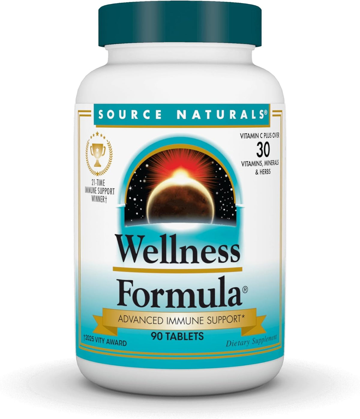 Source Naturals Wellness Formula Bio-Aligned Vitamins & Herbal Defence - Immune System Support Supplement - 45 Tablets - görsel 10