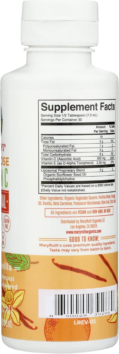 MaryRuth's Megadose Liposomal Vitamin C, 225 ml