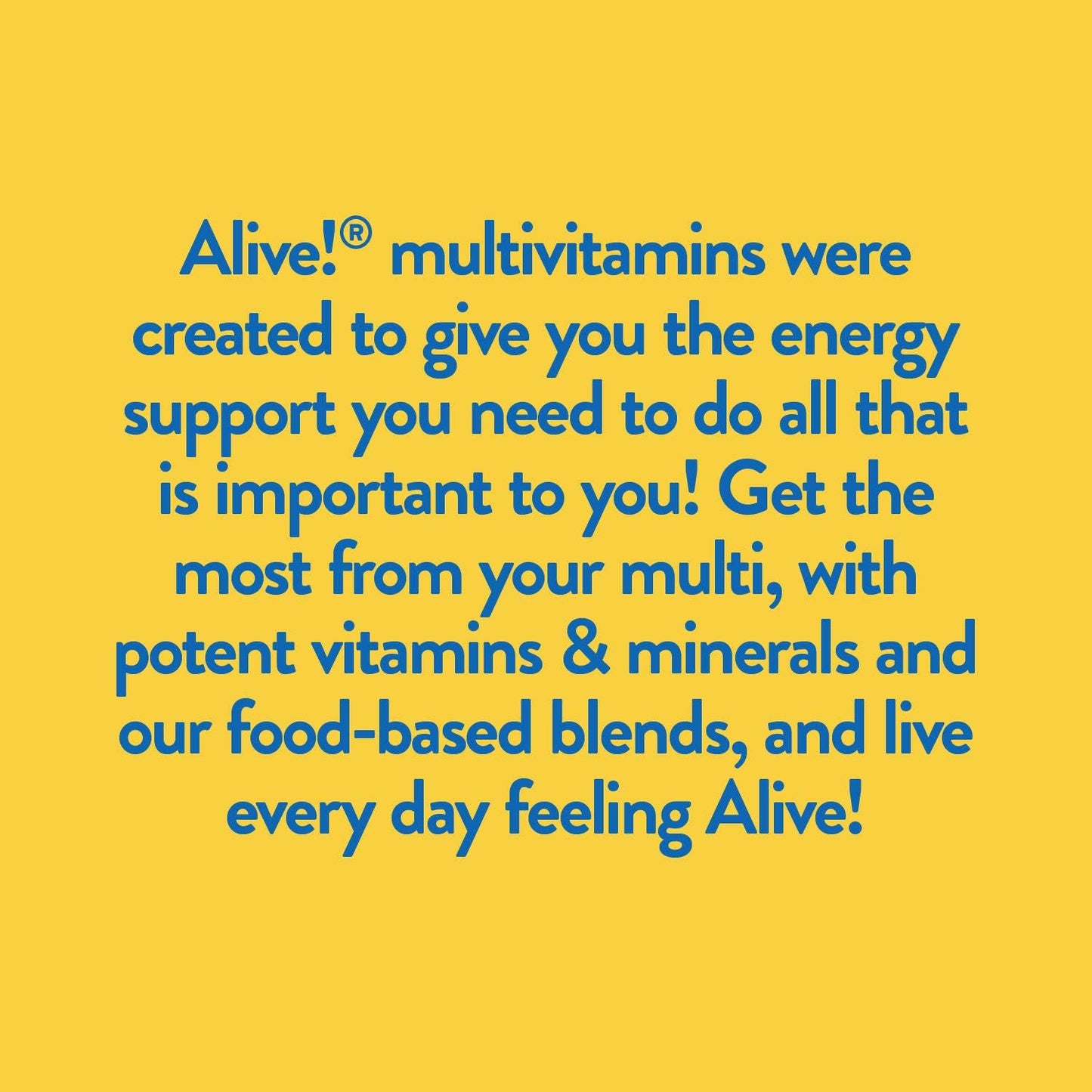 Nature's Way Alive! Men's 50+ Complete Multivitamin, High Potency B Vitamins, 50 Tablets - görsel 7
