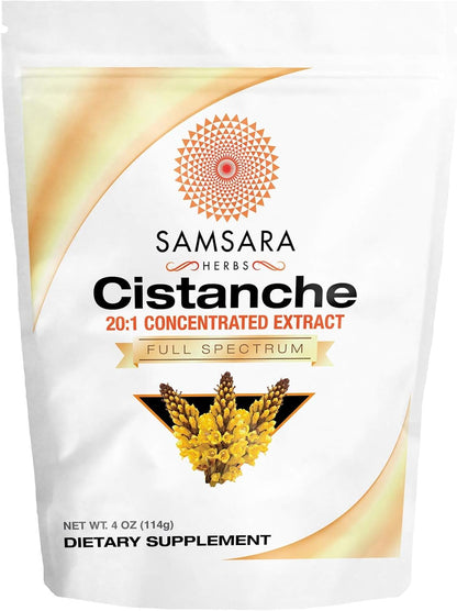 Samsara Herbs Cistanche Extract Powder (113g) - 20:1 Concentration