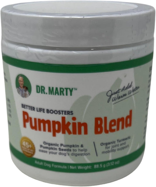 Dr. Marty Better Life Boosters Pumpkin Blend Dog Supplement (3.17 oz)