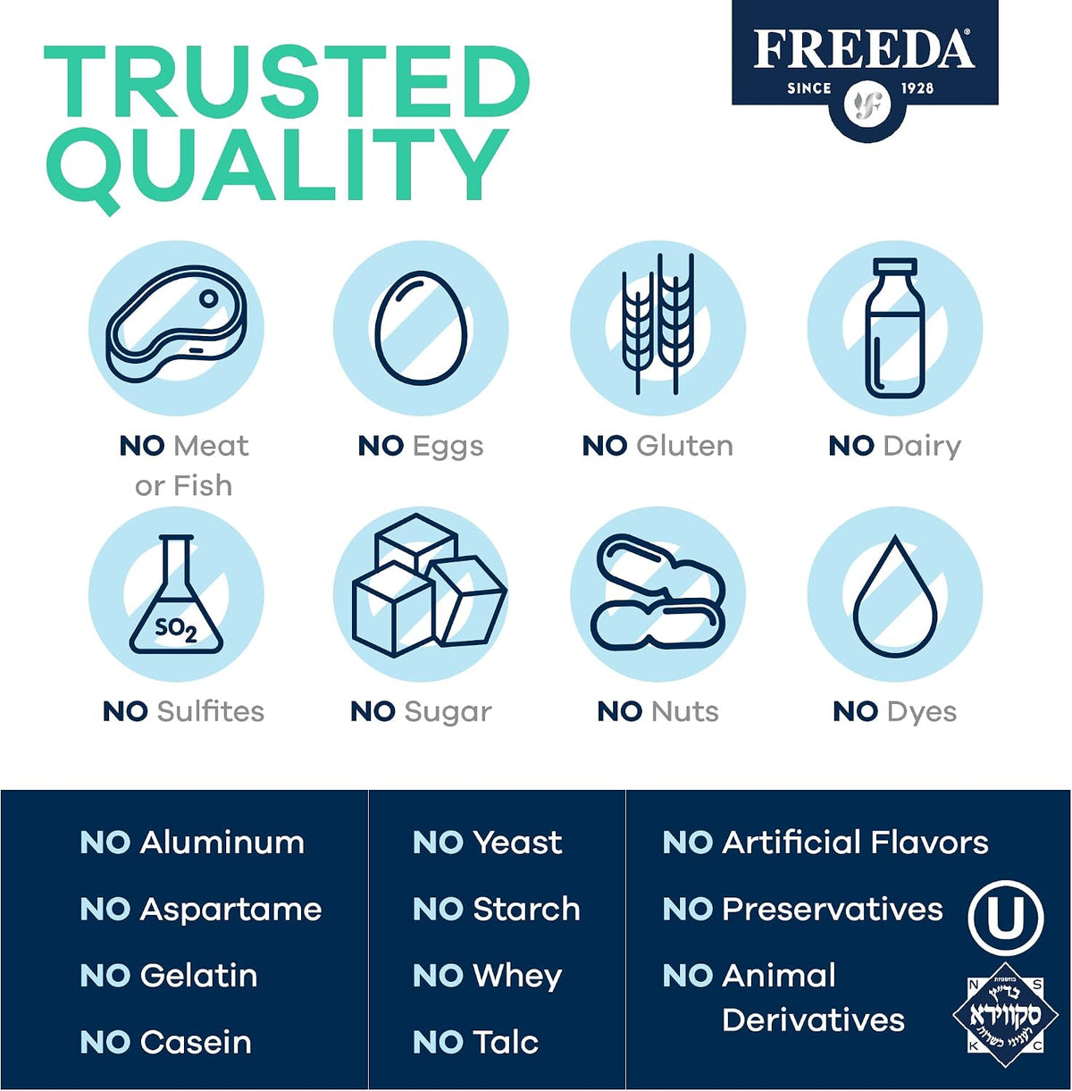 FREEDA Timed Release Vitamin C 1000mg – Slow-Release Tablets (100 Tablets) - görsel 4