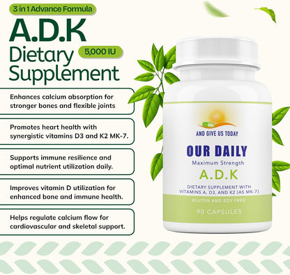 Daily Vites ADK Vitamin Supplement