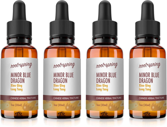 Minor Blue Dragon - Xiao Qing Long Tang Herbal Tincture (Pack of 4)