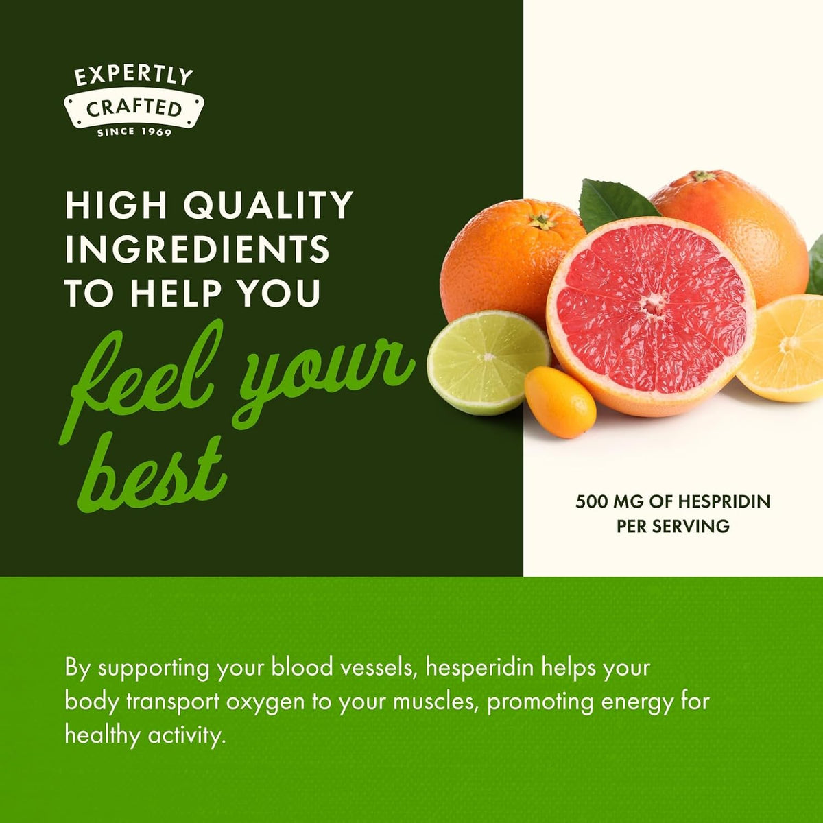 Swanson Hesperidin - Citrus-Derived - Cardiovascular & Heart Health Support - Contributes to Muscle Recovery - Features Antioxidant Properties - Gluten-free & Non-GMO - 60 Capsules (2 Pack) - görsel 5