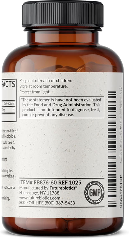 Futurebiotics Rhodiola Rosea Powder Adaptogenic Herb Vegetarian Capsules, 60 Capsules