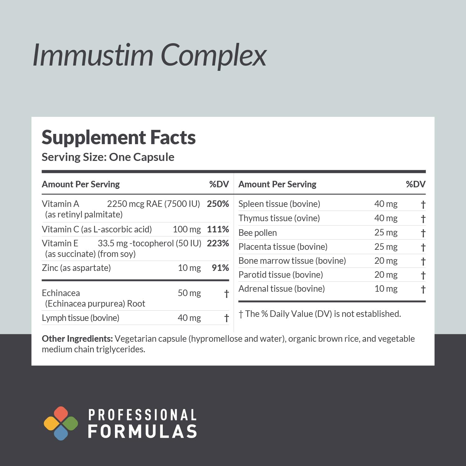Prof. Complementary Health Formulae Immustim Complex 180c - görsel 2