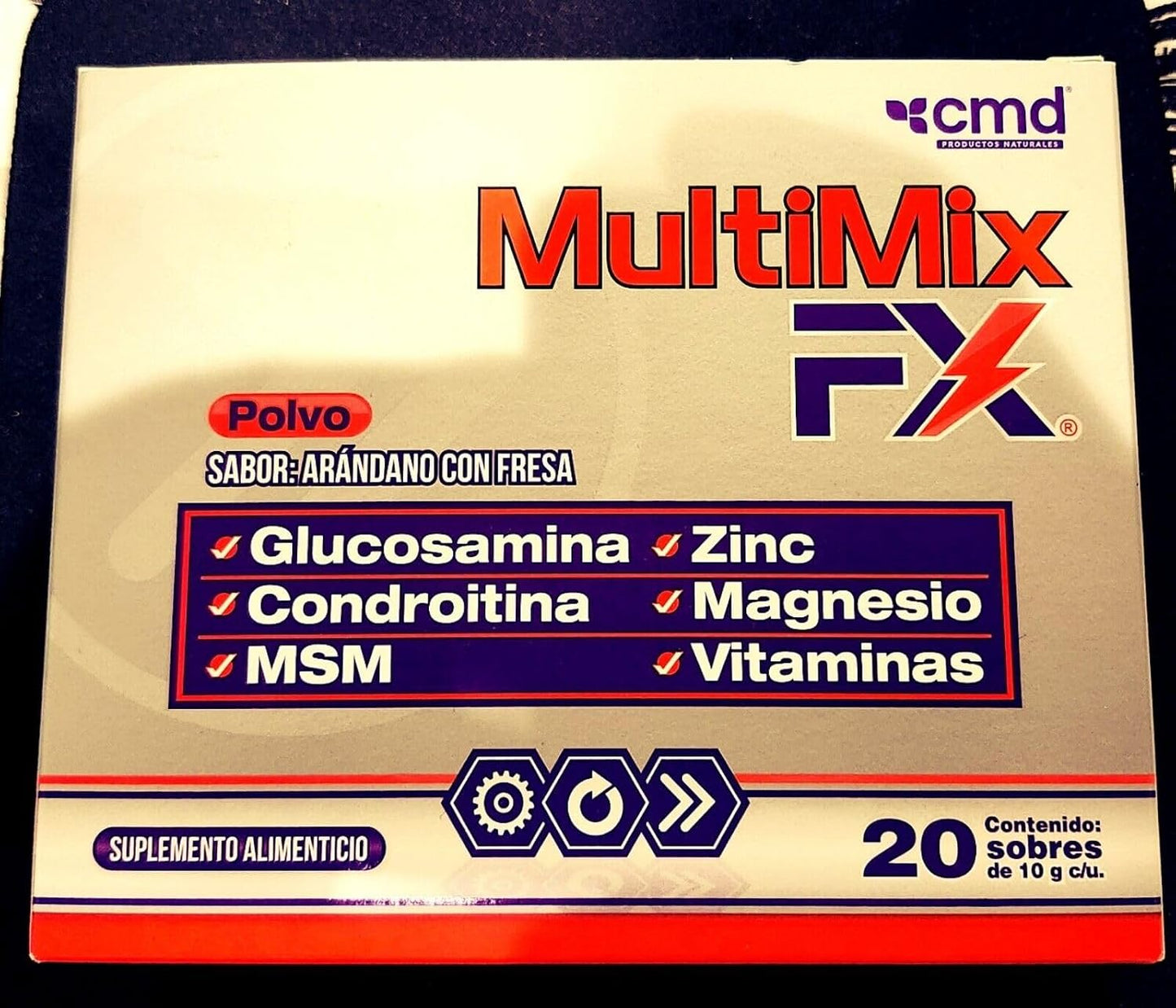Glucosamine/Chondroitin/MSM/Garlic/Zinc/Magnesium/Envelope Vitamins - görsel 1