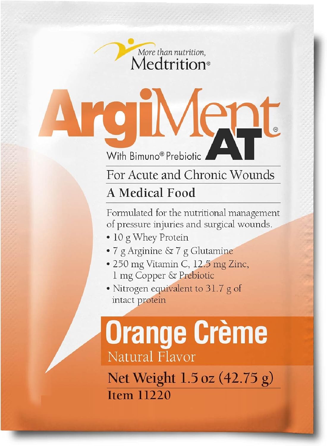 Medtrition ArgiMent at Powder 42.5 g (1.5 oz) - 60 Pack - görsel 1