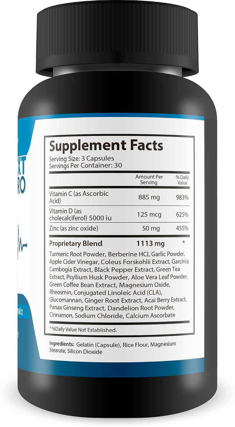 Synapse XT Pro - Tinnitus Support Formula - Proprietary Herbal Blend with Ginseng & Turmeric, 60 Capsules - görsel 2