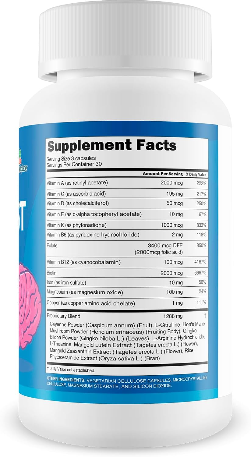 Top Best Brain - Cognitive Support Supplement - görsel 2