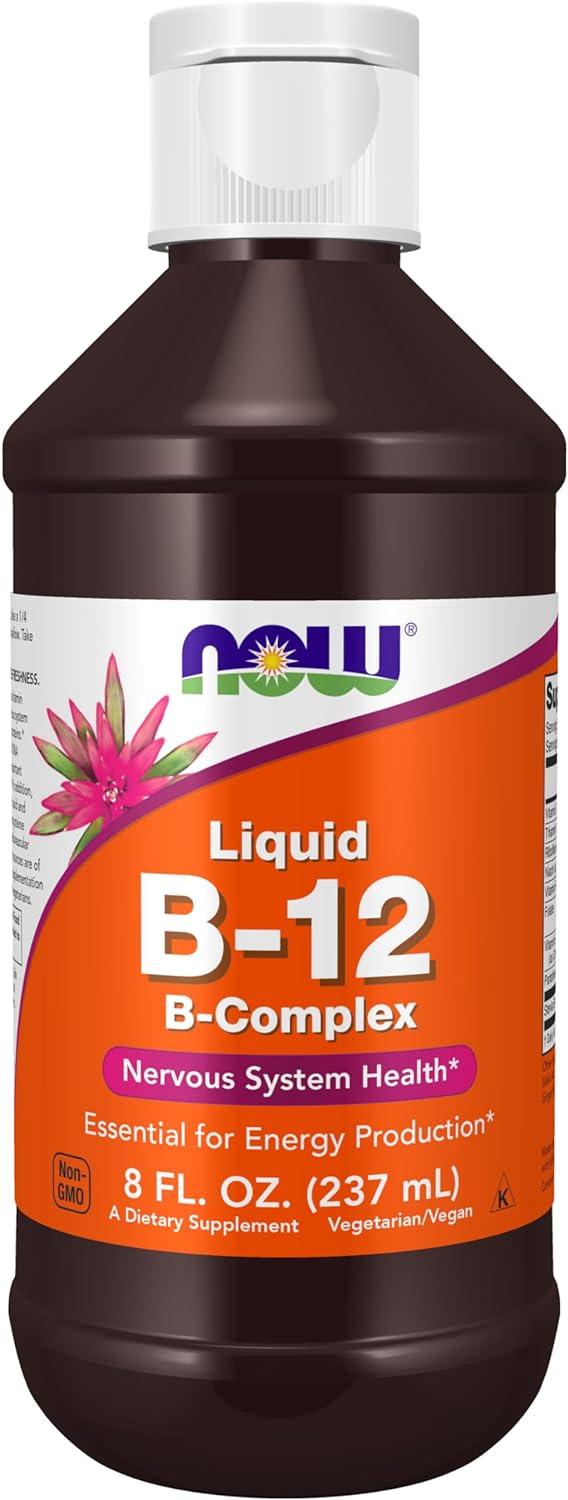 NOW Foods Vitamin B-12 Complex Liquid, 240 ml - görsel 1