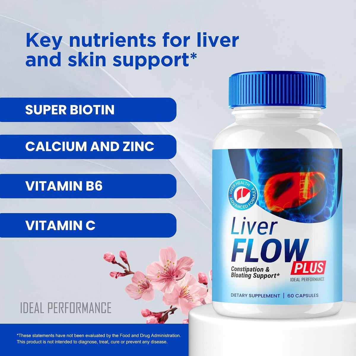 Liver Flow Plus Capsules – Maximum Strength Liver & Gut Health Supplement with Probiotics (Pack of 3) - görsel 5