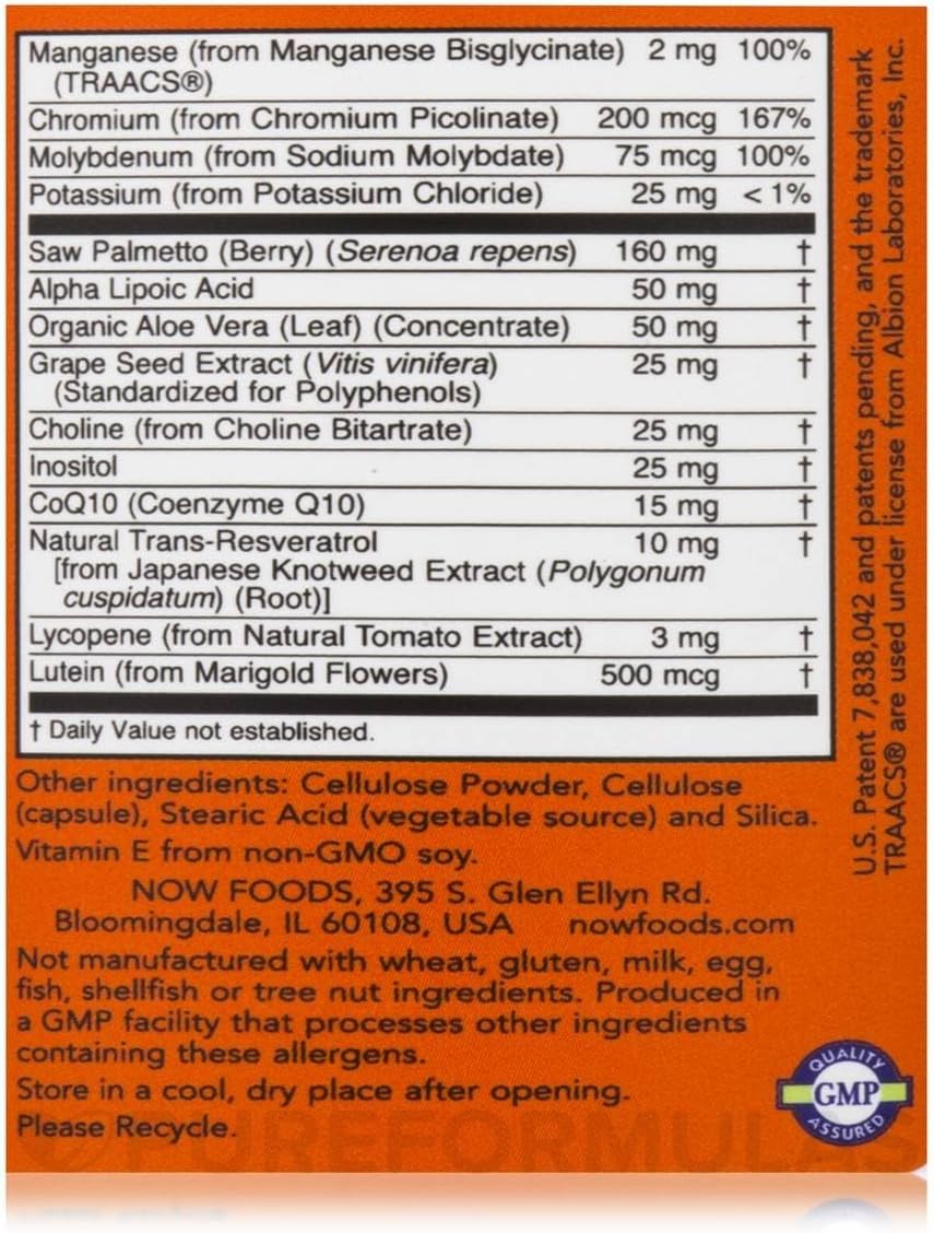Now Foods ADAM Superior Men's Multiple Vitamin 90 vcaps - görsel 6