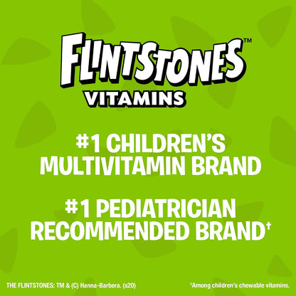 Flintstones Plus Iron Chewable Vitamins - 60ct