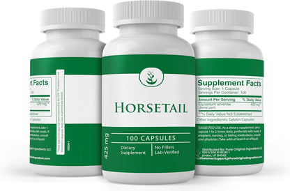 Pure Original Ingredients Horsetail, 100 Capsules