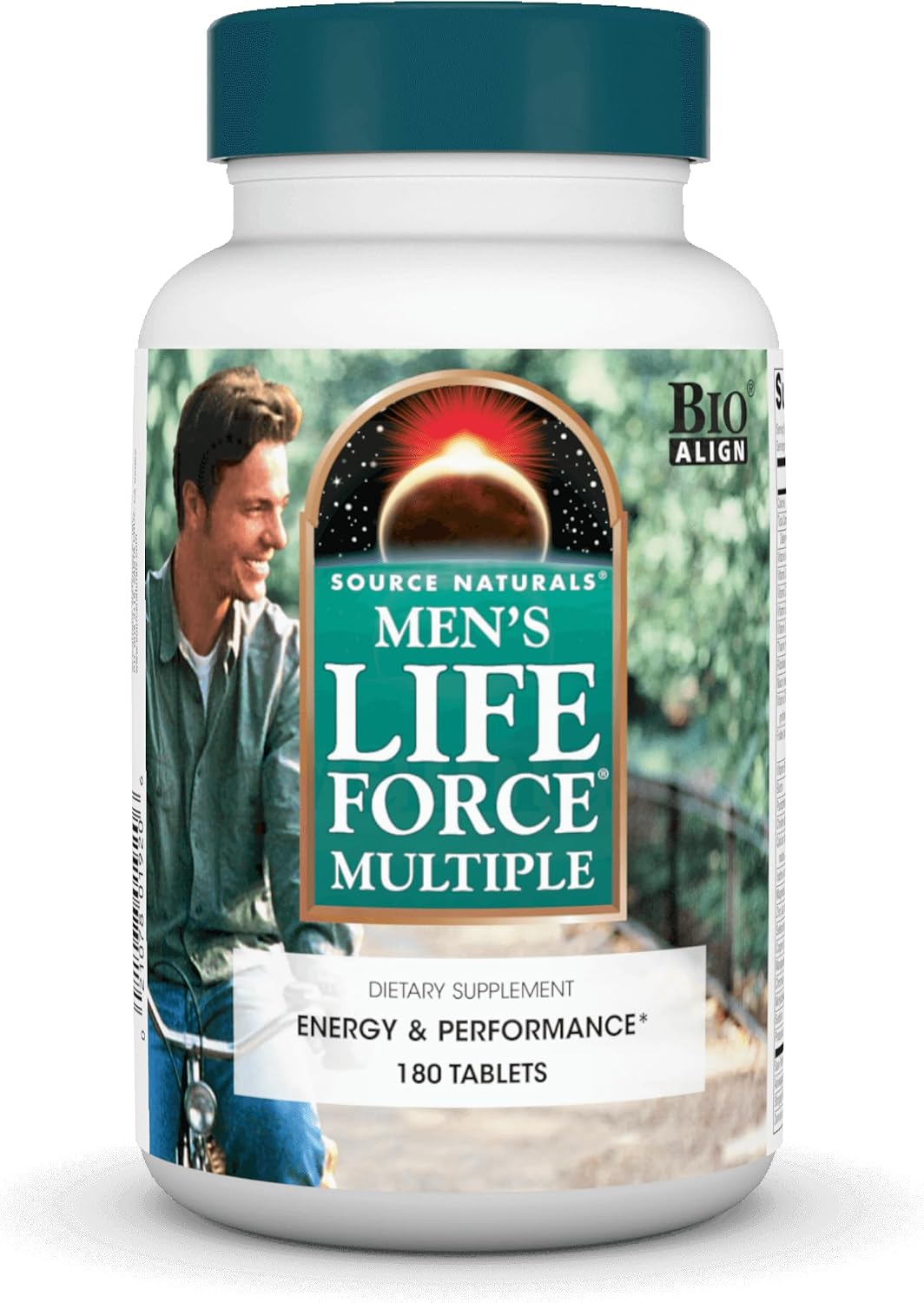 Source Naturals Men's Life Force Multiple Daily Multivitamin – 180 Tablets - görsel 1