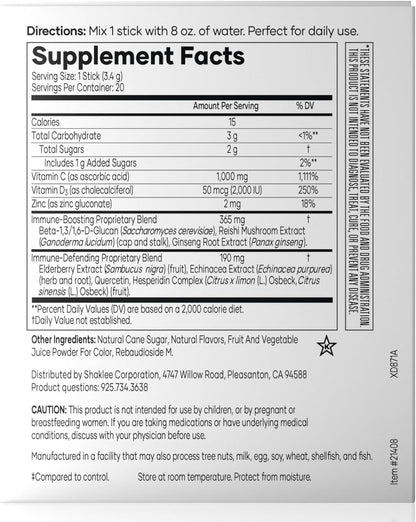 Shaklee - Triple Defence Boost - 20 Servings