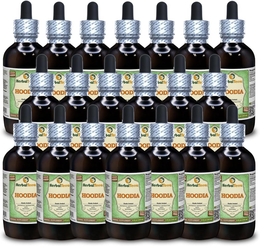 Hoodia (Hoodia Gordonii) Glycerite Alcohol-Free Liquid Extract - görsel 1