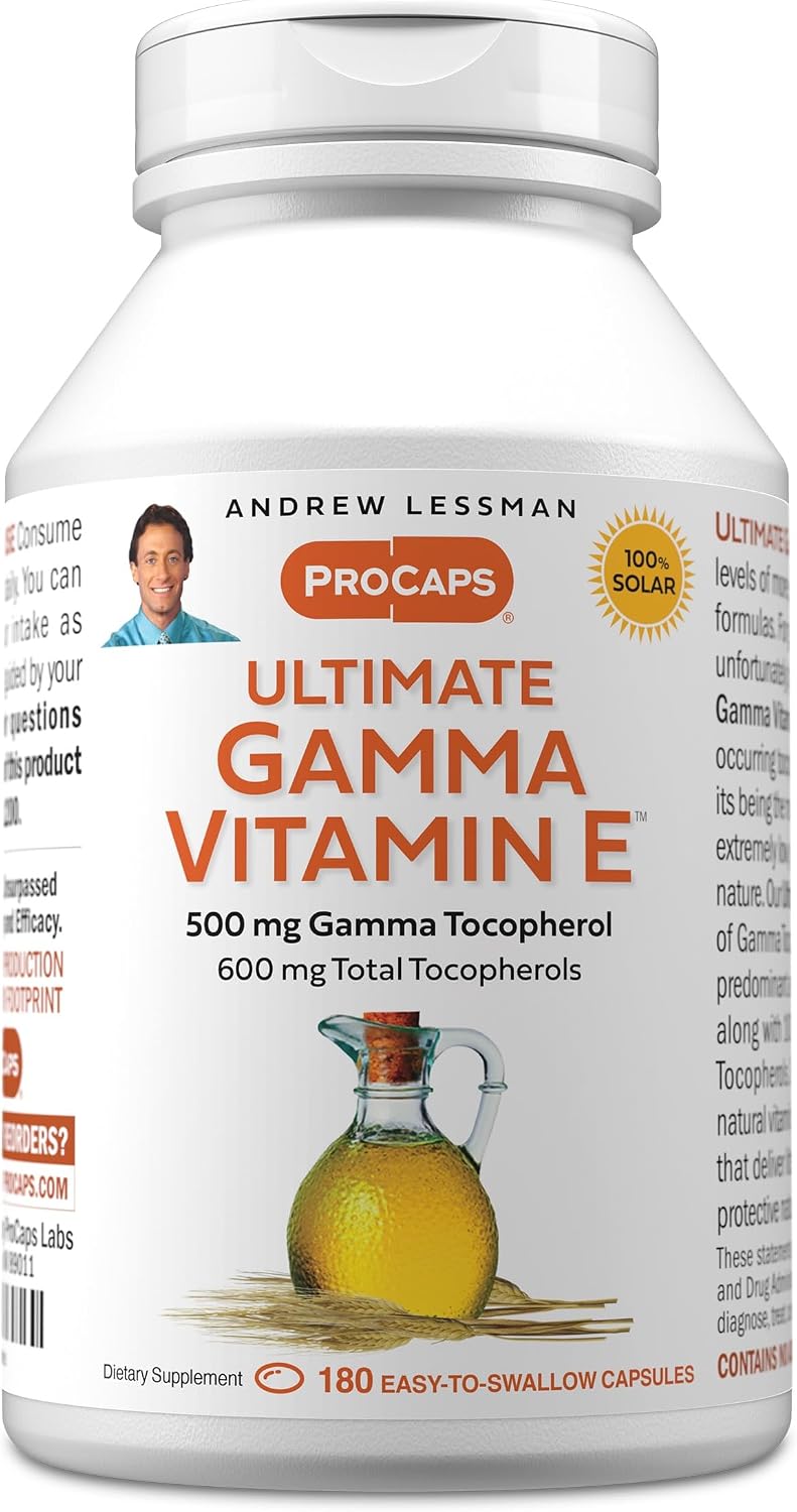 ANDREW LESSMAN Ultimate Gamma Vitamin E 30 Softgels - görsel 9