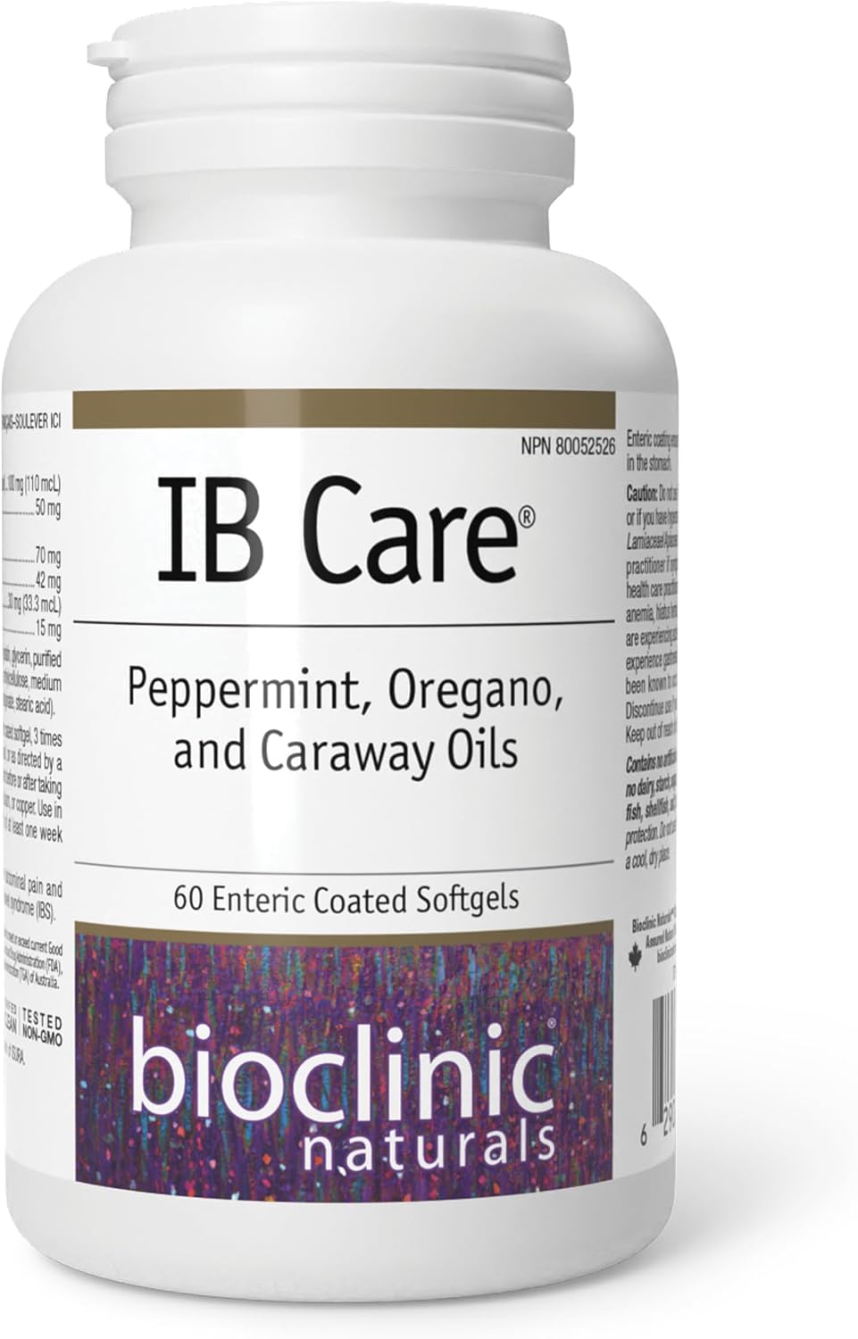 Bioclinic Naturals GerdX-PO, 60 Enteric-Coated Softgels - görsel 1