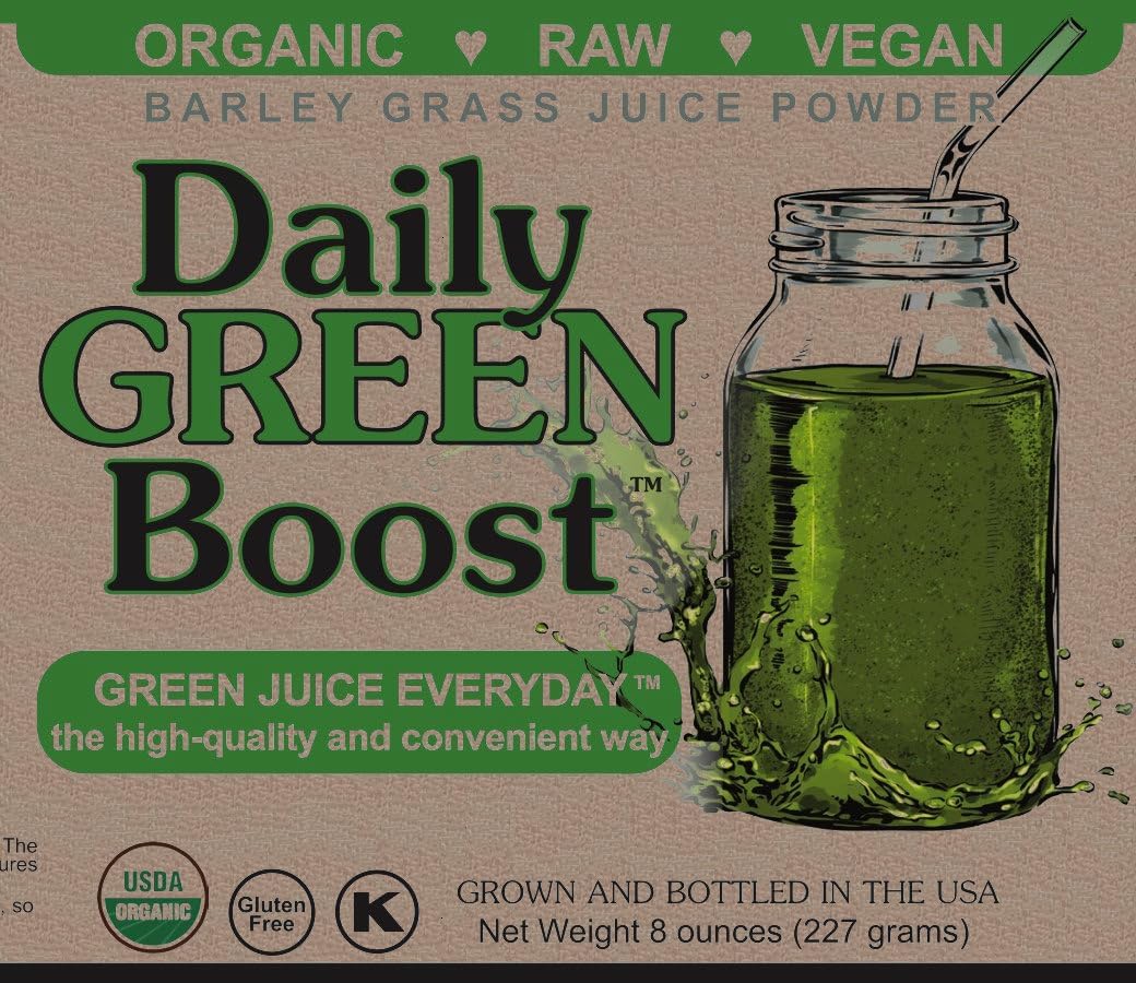 Daily Green Boost - Organic Raw Vegan Multivitamin Supplement (240 ml) - görsel 3