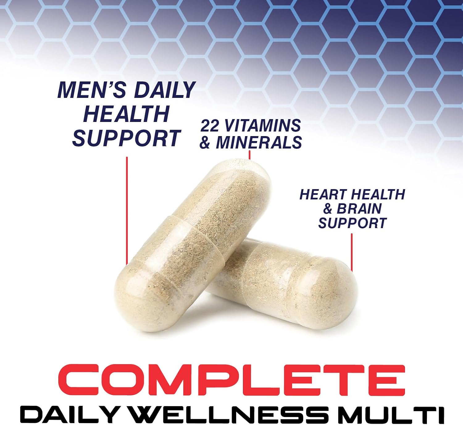 Men’s Daily Multivitamin – 60 Capsules - görsel 3