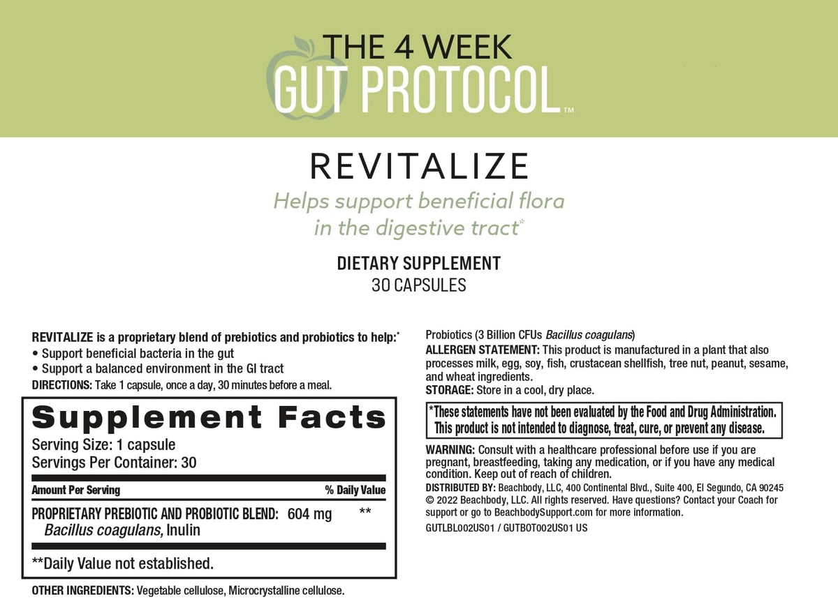 BODi Gut Health Supplements - 4 Week Gut Programme Revitalise & Optimise - Probiotic & Enzyme Blend for Digestive Health for Women & Men - 3 Billion CFUs Bacillus coagulans - Vegetable Capsules - görsel 2