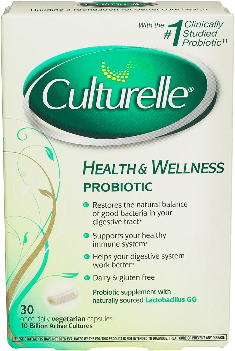 Culturelle with Lactobacillus GG - 30 Vegetarian Capsules - görsel 1