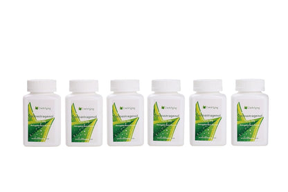 Crackaging Super-Absorption Cycloastragenol 98% 25mg – 180 Vegetable Capsules (6 Bottles)