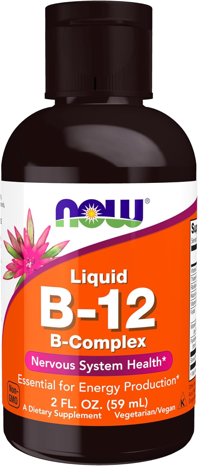 NOW Foods Vitamin B-12 Complex Liquid, 240 ml - görsel 8