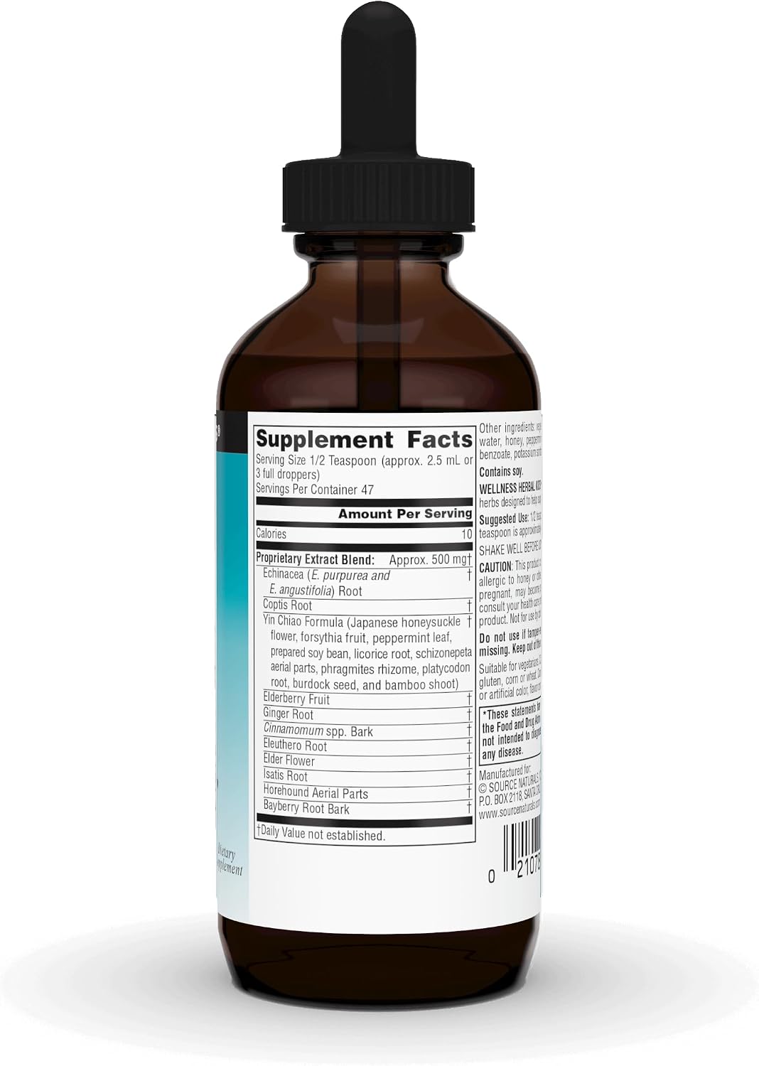 Source Naturals Wellness Herbal Kids Liquid Formula - Immune Support, 118 ml - görsel 2